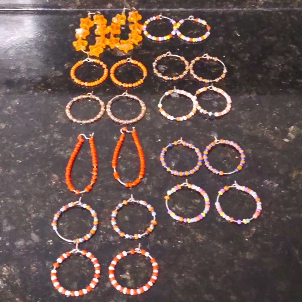 Earring Hoop's Sliver Small/Medium 11Ct.